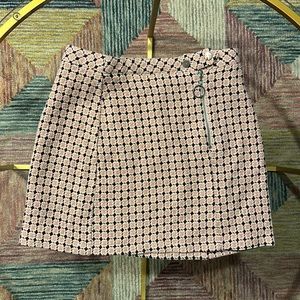 Top shop plaid skirt